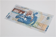Jack Nicklaus Signed RBS 5 Pound Note JSA ALOA