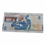 Jack Nicklaus Signed RBS 5 Pound Note JSA ALOA