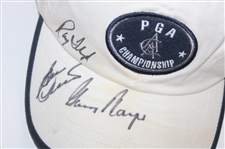 Player, Crenshaw, Floyd & Zoeller Signed PGA Championship At Atlanta Athletic Club Hat JSA ALOA