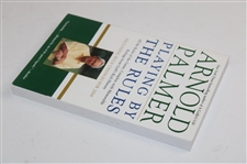 Arnold Palmer Signed 2002 'Playing By The Rules' Book JSA ALOA