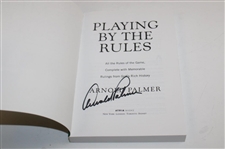 Arnold Palmer Signed 2002 'Playing By The Rules' Book JSA ALOA