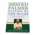 Arnold Palmer Signed 2002 Playing By The Rules Book JSA ALOA