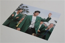 Bubba Watson Signed 2014 Green Jacket Ceremony Photo JSA ALOA