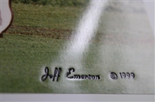 Mark O'Meara Signed 1999 Jeff Emerson Post-Swing Photo JSA ALOA