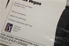 Jim Furyk Signed 2000 Las Vegas Invitational Poster - 3 Time Champion JSA ALOA