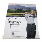 Jim Furyk Signed 2000 Las Vegas Invitational Poster - 3 Time Champion JSA ALOA