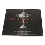 1949 Ryder Cup At Ganton Course Official Programme