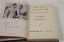 Gene Sarazen Signed 1950 'Thirty Years Of Championship Golf' First Edition JSA ALOA