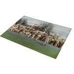 Jones, Sarazen, Hagen & Armour 1941 Masters Tee Shot at Augusta National Hand Colored Print