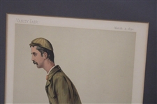 Mr. John Ball jun' March 1892 Vanity Fair Print - Framed