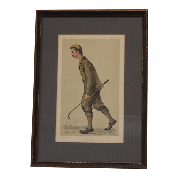 Mr. John Ball jun March 1892 Vanity Fair Print - Framed