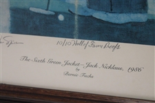 Jack Nicklaus Signed 'The Sixth Green Jacket-Jack Nicklaus, 1986' Ltd Ed #10/10 HoF Proof JSA ALOA
