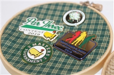 Eight (8) Masters Tournament Pins Including a Member Badge & More