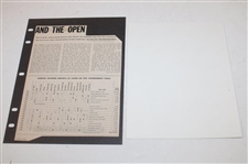 Tommy Aaron (x2), Ray Floyd, Art Wall (x2), Gene Littler & Ken Venturi Signed Photos/Magazine Pages JSA ALOA