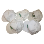 Five (5) Masters Tournament CBS Sports Hats From Years 1992, 1994, 1995, 1995 & 2001