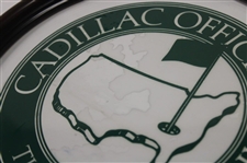 Cadillac Official Car Of The Masters Ad - Framed