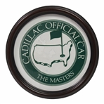 Cadillac Official Car Of The Masters Ad - Framed