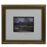Bobby Jones At Nassau Country Club 1923 Print George T Lawrence - Framed