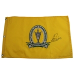 Floyd, Aaron, O'Meara & Trevino Signed 2003 Sr PGA at Aronimink Embroidered Flags JSA ALOA