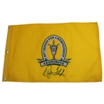 Floyd, Aaron, O'Meara & Trevino Signed 2003 Sr PGA at Aronimink Embroidered Flags JSA ALOA
