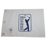 Player, Trevino, Mize & Weir Signed PGA Tour Embroidered White Flags JSA ALOA