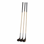 Spalding Bobby Jones Signature Fancy Face Woods - Driver, 2-Wood & 3 Wood