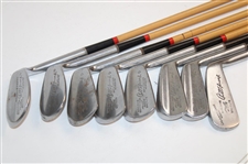 Spalding Kro-Flite Cushion Neck Bobby Jones Signature 2-9 Iron Set w/Calamity Jane Putter
