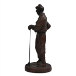 Austin Sculpture Male & Female Golfer Holding A Club