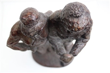 Austin Sculpture Male & Female Golfer Holding A Club