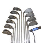 Joe Dimaggio's Personal Hawaiian Open Bag w/Ping Iron Set & Personal Tie