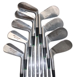 Leo Durocher's Personal Robert T Jones Kro Flite Iron Set In Bag