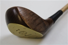 Tom Stewart Babe Zaharias Foundation Reproduction Wood Made w/Zaharias Personal Block