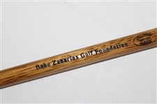 Tom Stewart Babe Zaharias Foundation Reproduction Wood Made w/Zaharias Personal Block