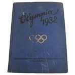Babe Didrickson's 1932 Olympic Program German Gifted by Ellen Braumuller