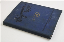 Babe Didrickson's 1932 Olympic Program German Gifted by Ellen Braumuller