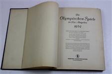 Babe Didrickson's 1932 Olympic Program German Gifted by Ellen Braumuller