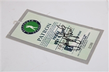 Payne Stewart Signed 1997 BellSouth Classic Patron Ticket #01386 JSA ALOA