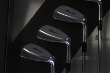 Mizuno Centenary MP-100 Ltd Ed Iron Set #0964 in Deluxe Display Case - 100th Anniversary