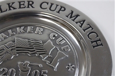 2005 The Walker Cup at Chicago Golf Club Pewter Plate in Original Box