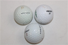 Kurt Russell, Craig T. Nelson & Anthony Anderson Signed Golf Balls JSA ALOA