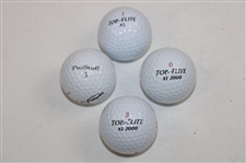 Tommy Aaron, Jose Maria Olazabal, Craig Stadler & Ian Woosnam Signed Golf Balls JSA ALOA