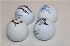 Annika Sorenstam, Natalie Gulbis, Nancy Lopez & Joanne Carner Signed Golf Balls JSA ALOA