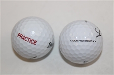 Charl Schwartzel & Martin Kaymer Signed Golf Balls JSA ALOA