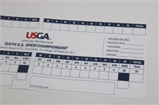 Official 2024 US Open at Pinehurst No. 2 Contestant Scorecard - Unused