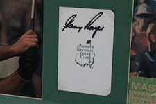 Gary Player Masters Presentation Piece JSA ALOA