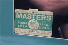 Gary Player Masters Presentation Piece JSA ALOA