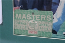 Gary Player Masters Presentation Piece JSA ALOA