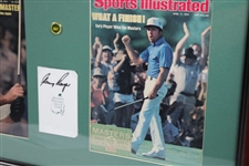 Gary Player Masters Presentation Piece JSA ALOA