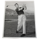 Original Alex Morrison 8x10 Jimmy Demaret Post Swing Photo
