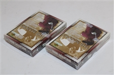 Two (2) Unopened Sets of 'The Majors' Tiger Woods Box Set Golf Cards - 30 Per